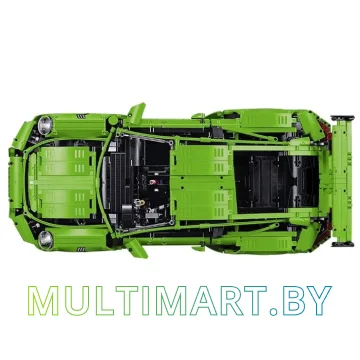 Конструктор Decool 3368C Суперкар Porsche 911 GT3 RS (2728 деталей) картинка 5